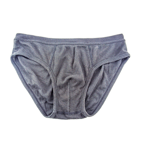 Boxers pour hommes en coton tricoté respirant de haute qualité, avec poches, logo personnalisé, vente en gros - Product Image 2