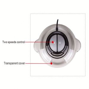 Nouveau Hachoir Électrique 2026 pour Viande et Aliments, 600W, Boîtier en Acier Inoxydable, Capacité 2L, Conception Portable, Fonctionnement Sûr pour Usage Domestique - Product Image 3