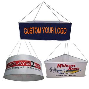 Diseño Personalizado, Impresión Publicitaria, Exhibición para Ferias Comerciales, Banner de Techo de Tela Tensada - Product Image 1