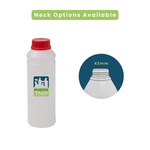 Ecológico 580 Ml HDPE Botella de plástico reciclado Resistente a los niños Personalizado a granel Fábrica de embalaje al por mayor PLÁSTICOS TMP Europa - Product Image 2