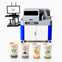Imprimante jet d'encre industrielle automatique pour l'impression de marques sur les contenants de boissons en papier, l'emballage et la fabrication