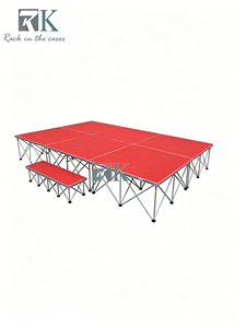 Customized Outdoor Indoor <b>Stage</b> Portable Anti Slip <b>Stage</b> Aluminum Riser <b>Stage</b> <b>Platform</b> Podium for Music Event - Product Image 1