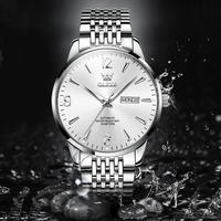 9928 Automatische Gold-Skelett-Wasserdichte Herren-Armbanduhr Luxusqualität Edelstahl Großhandel Individuelle Mechanische Uhr