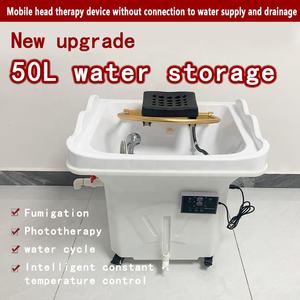 Beautt sampo Salon, Set furnitur Salon kecantikan cuci panas, baskom sampo portabel untuk Salon - Product Image 3