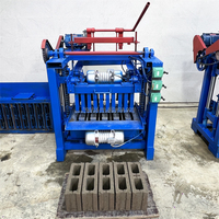 Machine à fabriquer des blocs de béton creux, petite machine à blocs de ciment, machine à briques de terre non cuite