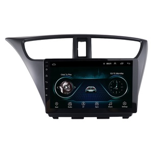 แผงวิทยุระบบนำทาง GPS สำหรับ HONDA CIVIC,แผงหน้าปัดสำหรับ HONDA CIVIC 2012 <span class=keywords><strong>LHD</strong></span> ขนาด<span class=keywords><strong>9</strong></span>นิ้ว - Product Image 4