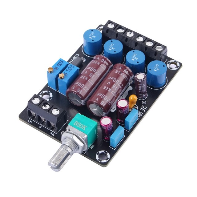 TA2024 Digital Power Amplifier Board Vehicle-mounted Computer T-class HIFI Full-range Speaker Power Amplifier Dual-channel 15W*2