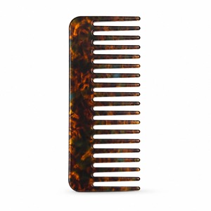 Brosse de soin quotidien luxueuse et lisse en acétate marbré, tendance, avec logo personnalisé, pour appartement d'hôtes, expédition en gros usine - Product Image 1