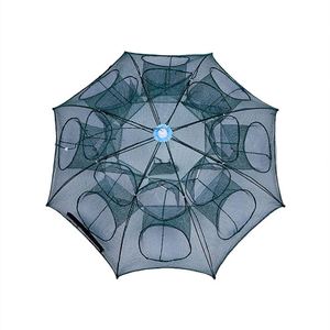 Nouveau Portable <span class=keywords><strong>Crevette</strong></span> Appât Crabe <span class=keywords><strong>Crevette</strong></span> Net Drop Landing Fish Pier Harbour Étang Parapluie Forme Pliant Filets De Pêche - Product Image 1