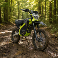 Moto tout-terrain électrique sans balais à batterie lithium haute puissance 60V |   Moto pour adultes