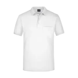 Polo da uomo con taschino personalizzabile per merchandising - Product Image 2