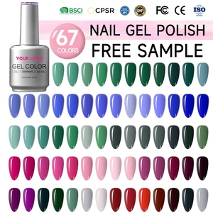 เจลทาเล็บยูวีสีสวยติดทนนาน 67 สี ไม่มีสาร HEMA และ TPO รับผลิตตามแบบ OEM พร้อมตัวอย่างฟรี ขายดี - Product Image 1