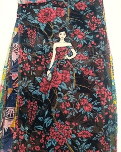 Robes décontractées pour filles/femmes en tissu polyester fini, respirant, léger, floral, écologique et doux - Product Image 5