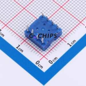 RS8140H Rotary Switch Through hole Component (THT)-8P,9.9x9.9mm Switch - Product Image 2