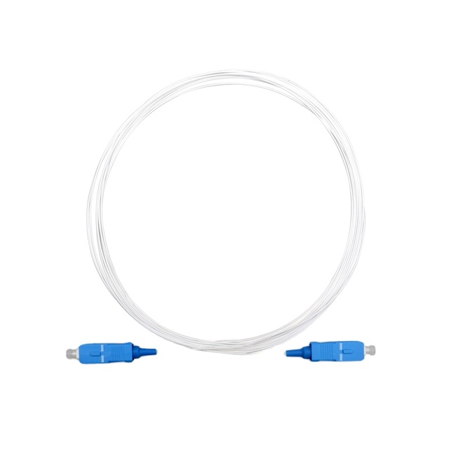 0.9mm Singlemode Simplex 9/125um SC-SC Optic Fiber Patch Cord Pigtail with G652D FTTH Compatible Fiber Optic Equipment