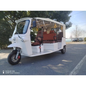 Tricycle Passager avec Cabine Ouverte Taxi Tvs Tricycle Tuk Tuk Tricycle Passager Adulte <span class=keywords><strong>3</strong></span> <span class=keywords><strong>Roues</strong></span> avec Siège - Product Image 1