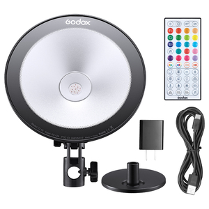 Lumière LED multicolore Cl10 pour diffusion en direct sur le Web, studio photo, TikTok, <span class=keywords><strong>YouTube</strong></span> - Product Image 2