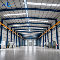 Structure en acier industrielle pour entrepôt, bâtiment, bureau, stockage commercial, construction, fournisseur OEM personnalisé