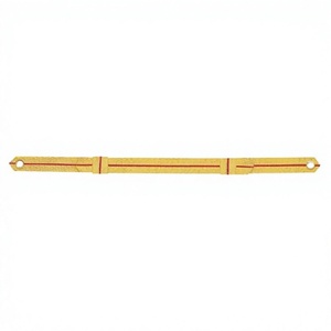 Cordons de casquette en macramé torsadés à 3 brins, dorés, classiques, personnalisés, de haute qualité, enduits, haute ténacité, pour vêtements et accessoires uniformes - Product Image 4