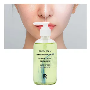 Toptan hafif formülü yağ kontrolü yüz yıkama Womans geliştirmek için kore derin temizlik yüz temizleyici ile YEŞİL ÇAY