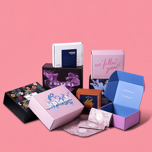 Cosmetic Perfume Beauty Products Package Gift Custom Logo Cardboard Mailer Box Kraft For Your Own Brand