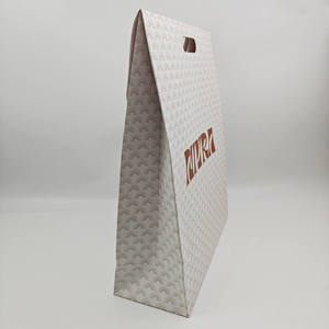 Sacs en papier épais de qualité supérieure pour la vente au détail, sacs de shopping de luxe avec poignée, logo personnalisé pour les emballages cadeaux - Product Image 5