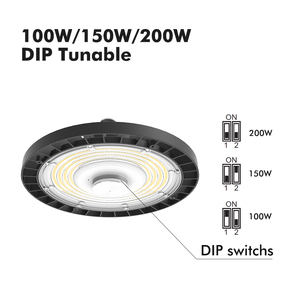 Almacén de 3000K Ip65 para compras 150W rentable 100W Grado A luces Ufo High Bay Light 200W Low Ugr Campana <span class=keywords><strong>Led</strong></span> Facial - Product Image 3