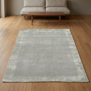 Modern Handmade Handloomed Jute <b>Gabbeh</b> Custom Area <b>Rug</b> Non Slip Stain Resistant Waterproof Carpet Living Room Bedroom Entryway - Product Image 2