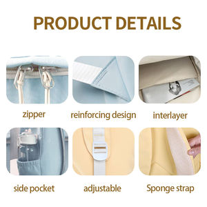Fábrica de la fuente al por mayor personalizado clásico de nailon impermeable pecho deportes ocio cintura paquete oblicuo cuerpo diseño mamá bolsas - Product Image 4