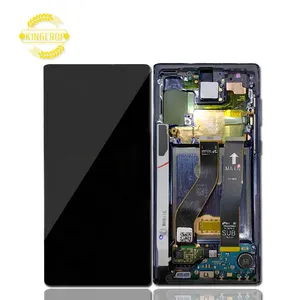 Super AmoledสําหรับSamsung Note10 SM-N970 โทรศัพท์มือถือLCD,สําหรับSamsung Note 10 5Gหน้าจอ,สําหรับSamsung Note10 5G SM-N971 จอแสดงผล