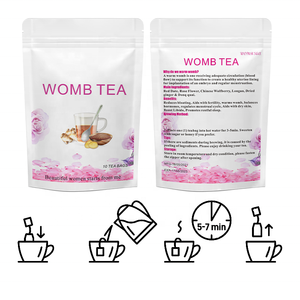 100% Natural Erva Ajuda Na Limpeza Período Uterino Dor Aliviar Womb Tea Para As Mulheres - Product Image 5