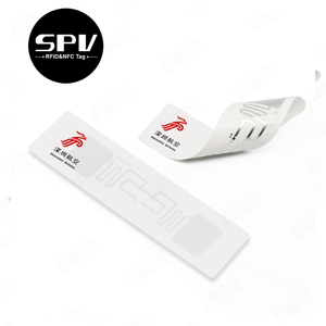 Etiqueta inteligente <span class=keywords><strong>RFID</strong></span> pasiva, etiqueta <span class=keywords><strong>RFID</strong></span> Gen2 imprimible de largo alcance, etiqueta Monza R6, pegatina logística minorista - Product Image 1