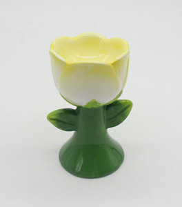 Pot de fleurs en céramique bleu et jaune dégradé, pot décoratif pour plantes d'intérieur, support pour plantes, <span class=keywords><strong>jardin</strong></span> d'intérieur, jardinière ornementale - Product Image 4