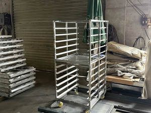 Nhiều lớp Nướng Bánh Giá bánh mì 60*40cm khay Xe đẩy thép không gỉ bánh làm mát giá thực phẩm nướng - Product Image 6