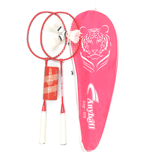 Vente directe d'usine d'origine en gros acier personnalisé pas cher Anyball raquettes <span class=keywords><strong>de</strong></span> <span class=keywords><strong>badminton</strong></span> ensemble pour le sport et l'entraînement - Product Image 3