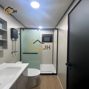 וילון זכוכית 20ft 40ft מתקפל casa טרומי להרחבה סבתא שטוח בית מיכל בית פריפאב נייד בית קטן לחיות - Product Image 6