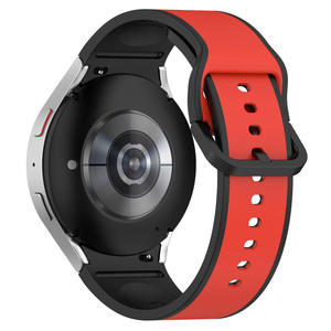 สายซิลิโคนขายส่งจากโรงงานสำหรับนาฬิกา Samsung Galaxy Watch 4/5/5 Pro Sport Edition สายนาฬิกาสำหรับผู้ชายและผู้หญิง - Product Image 4