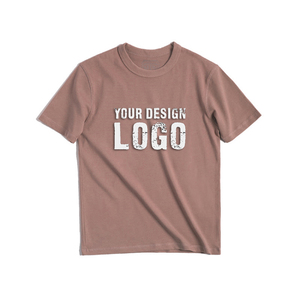 T-shirt pour homme surdimensionné à épaules tombantes, lavé, personnalisé, faible MOQ, style streetwear décontracté, poids lourd, manches courtes, ample - Product Image 5