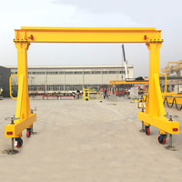 Grue portique portative en acier de 1 à 5 tonnes avec palan électrique télécommandé pour levage lourd