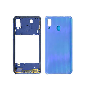 Couvercle de batterie arrière porte arrière boîtier en verre avec cadre pour <span class=keywords><strong>Samsung</strong></span> Galaxy <span class=keywords><strong>A40</strong></span> A405 boîtier arrière arrière - Product Image 2