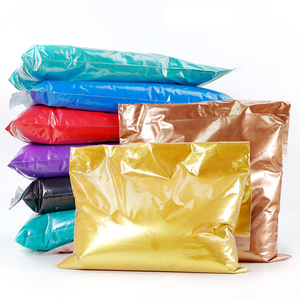 Poudre de mica bleu titane métallique, pigment inorganique à <span class=keywords><strong>effet</strong></span> <span class=keywords><strong>nacré</strong></span> pour revêtement, sol époxy, résine époxy, peinture artistique pour table - Product Image 6