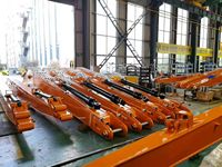 MONDE Bras de pelle longue portée pour excavatrice, livraison rapide, bras long personnalisé compatible avec les excavatrices de 10 à 120 tonnes