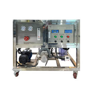 Unité de dessalement d'eau de mer 50 LPH sur roues, idéale pour villas de plage, machine d'osmose inverse, purification d'eau potable - Product Image 1