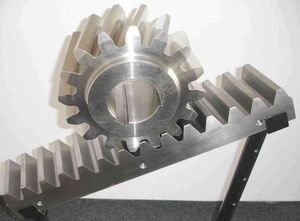 Crémaillère hélicoïdale en acier CNC et pignons M1.25 M1.5 - Product Image 3