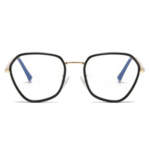 Nuevas Gafas de Sol Fotocromáticas Automáticas para Mujer, Montura Poligonal, Protección UV400, Lentes de PC con Metal TR, Color Negro C2, Polvo Translúcido - Product Image 5