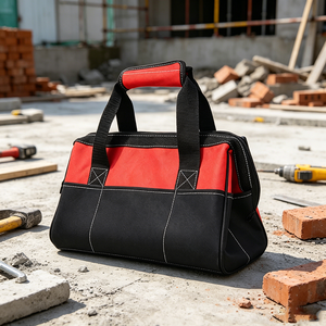 Bolsa de Herramientas Eléctricas Portátil Resistente, Bolsa de Transporte Pequeña para Reparación de Redes, Maletín para Electricistas y Reparadores - Product Image 3