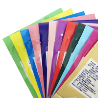 Sac d'emballage refermable en plastique de qualité alimentaire pour snacks, légumes, viande de bœuf, lait, gelée, fruits secs, noix, impression personnalisée, scellage sur 3 côtés