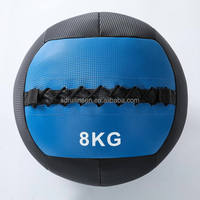 Pelota de Pared de PVC Suave y Resistente, Personalizada al por Mayor, para Entrenamiento de Fuerza en Interiores, Fitness, Crossfit, para Gimnasio
