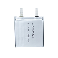 Batterie ultra mince 3.0v au lithium manganèse CP263840 3V 800mAh CP Pouch Batterie primaire pour tracker GPS et carte d'identité d'accès