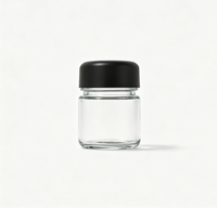 Frascos de Vidrio Cilíndricos Negros con Tapas de Bambú/Vidrio para Lociones, Perfumes y Productos de Cuidado de la Piel, Envases Recargables de 200 ml